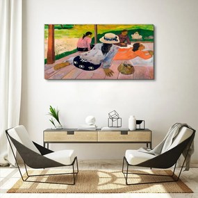 Obraz Canvas Siesta tahiti Paul Gauguin