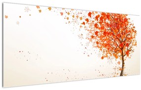 Obraz - Strom vo vetre (120x50 cm)