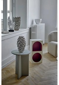 Červená/biela nástenná knižnica 30x60 cm Graphia – Bloomingville