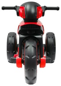 Detská elektrická motorka POLICE červená