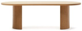 Jedálenský stôl v dekore duba 100x240 cm Nealy – Kave Home