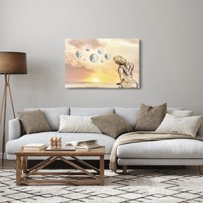 Obraz - Čas meditácie (90x60 cm)