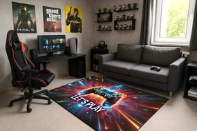 Protišmykový herný koberec Lets Play