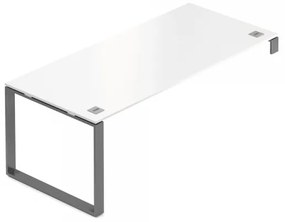Stôl Creator 200 x 90 cm, grafitová podnož, 1 noha