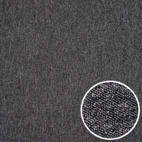 Condor Carpets, Metrážny koberec Classica 87, záťažový, na mieru, šíře 4m,5m, šedá, ab (mriežka), chodba / predsieň