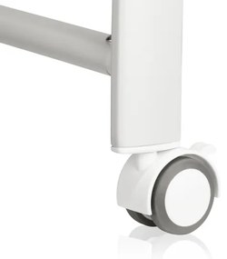 Lionelo - Detská postieľka s váhou CORAL White