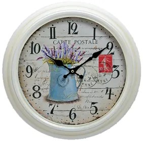 Nástenné hodiny Antique HOME 15607 Carte Postale, 37cm