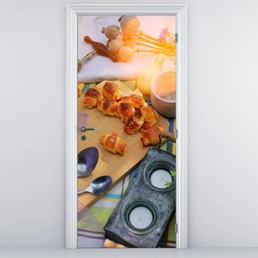 Fototapeta na dvere - Letný piknik (95x205cm)