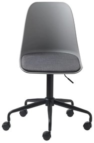 Sivá kancelárska stolička Unique Furniture
