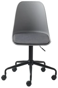 Sivá kancelárska stolička Unique Furniture