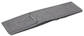 Sivý organizér do zásuvky s priehradkami Bigso Box of Sweden Drawer, 16,5 x 11 cm