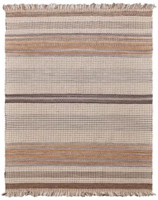Ručne viazaný kusový koberec Houndstooth DESP HL89 Beige Mix, 240x300, béžová, hnedá, obývacia izba, Diamond Carpets India