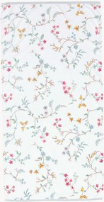 Osuška z velúru a bavlneného froté Les Fleurs