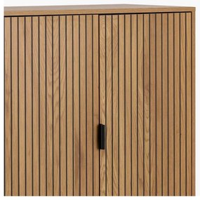 Skrinka v dekore duba v prírodnej farbe 80x140 cm Jaipur – Actona