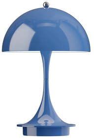 Louis Poulsen Prenosná lampa Panthella 160 V3 Indigo blue