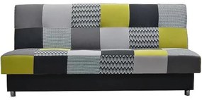 Sedačka Zigzak mix žltý