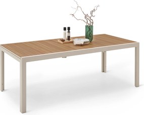 Rozťahovací hliníkový záhradný stôl »Liska«, cca 200 ‒ 300 cm