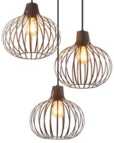 Globo 33379311 - Závesné svietidlo na lanku MATEO 3xE27/40W/230V