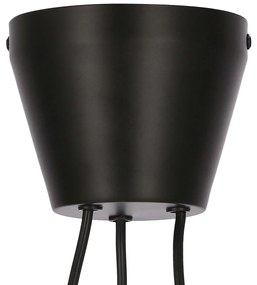 Candellux Čierno-zlatý závesný luster More pre žiarovku 3x E27 33-71156