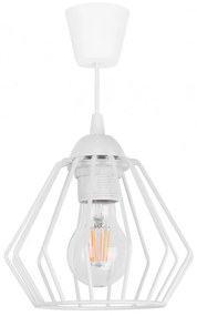 Loft jednoduchá kovová závesná lampa Edison