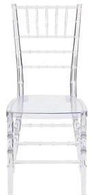 Mextra Svadobná stolička TIFFANY CHIAVARI I, 000 priehľadná