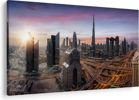 Obraz - Panorama Dubaja (90x60 cm)