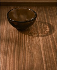 Hnedá sklenená miska Sileia – Kave Home