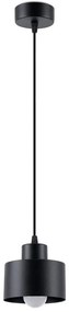 Sollux SL.1132 - Luster na lanku SAVAR 1xE27/60W/230V čierna