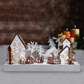 Solight 1V256 - LED Vianočná dekorácia LED/2xAA teplá biela