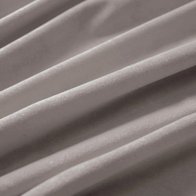 Biante Zamatový oválny obrus Velvet Prémium SVP-015 Latte 120x200 cm