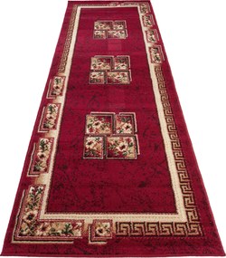 TA Koberec 4489B ČERVENÝ ATLAS PP Rozmer: 70x200 cm