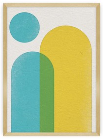 Plagát Abstract Shapes II