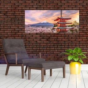 Obraz - Fuji (120x50 cm)