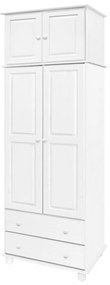 IDEA nábytok Skriňa 2-dverová 8850B biely lak