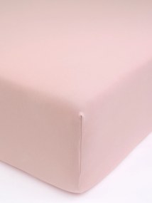 Jersey plachta s elastanom Deluxe 220 × 200 cm – staroružová