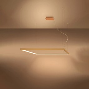 Závesné LED svietidlo Nelya l, 1x LED 70w, 3000k, g