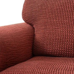 Bielastické poťahy COSTINA medená kreslo (š. 60 - 110 cm)