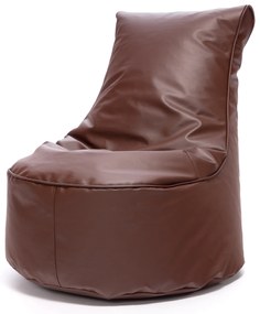 INTERMEDIC SK Sedací Vak Seat S Ekokoža Farba: E13 - Hnedá tmavá (Ekokoža)