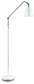 Biela voľne stojacia lampa Markslöjd Fredrikshamn