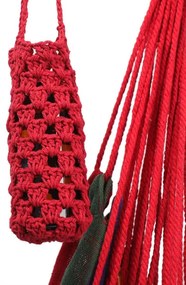 MIADOMODO Závesné hojdacie kreslo, farebné, dovnútra aj von