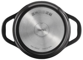Tefal Kastrol AIR 20 cm s pokrievkou, antracit