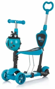 Chipolino Kolobežka s vodiacou tyčou Kiddy Evo 3v1, Ocean