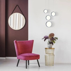 Závesné LED svietidlo Circolo, 1x LED 29w, 4000k, ch