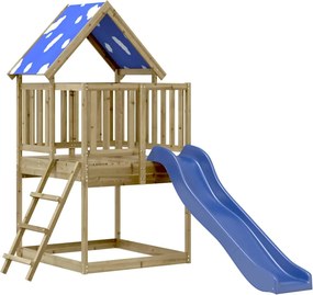 vidaXL Vonkajšia súprava na hranie impregnovaná borovica