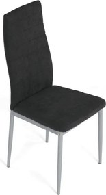 Jedálenská stolička čierna DCL-V5031 BK2