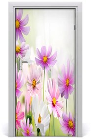 Fototapeta samolepiace poľné kvety 85x205 cm