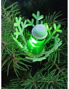 Svetelná reťaz Astra LED mini Snehuliak farebná, 20 žiaroviek