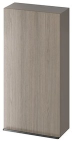 Cersanit - VIRGO závesná skrinka 40cm, šedá-čierna, S522-038