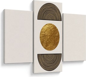 Obraz - Zlatý ornament N⁰1 (90x60 cm)