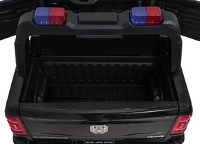 Elektrické autíčko RAM 3500 policajné čierne